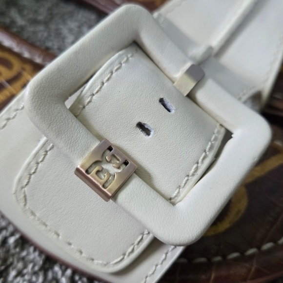 New Sam Edelman Gaige Slides Sandals Slip Ons Shoes Ivory Size 6 M - Picture 4 of 6